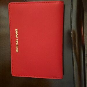 Michael Kors Scarlet Red Wallet